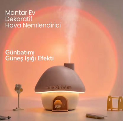 Mushroom House Hava Nemlendirici & Aroma Difüzör